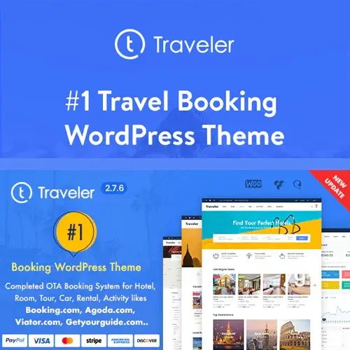 Travel Booking WordPress Theme - Travel Booking WordPress Theme