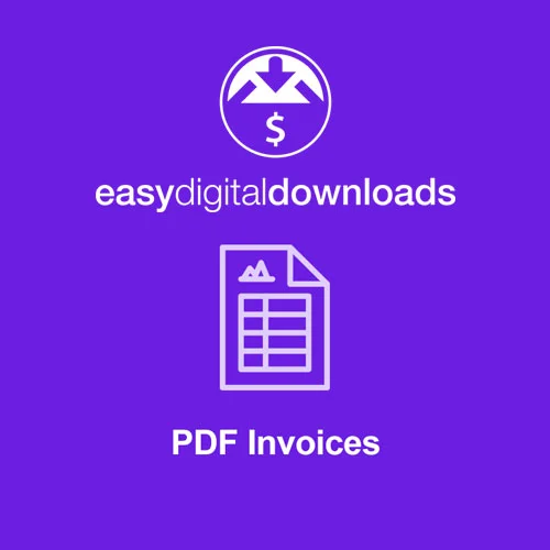 Easy Digital Downloads PDF Invoices - Easy Digital Downloads PDF Invoices