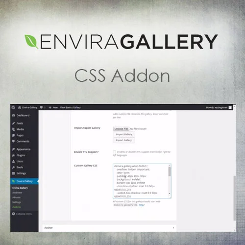 Envira Gallery – CSS Addon - Envira Gallery – CSS Addon