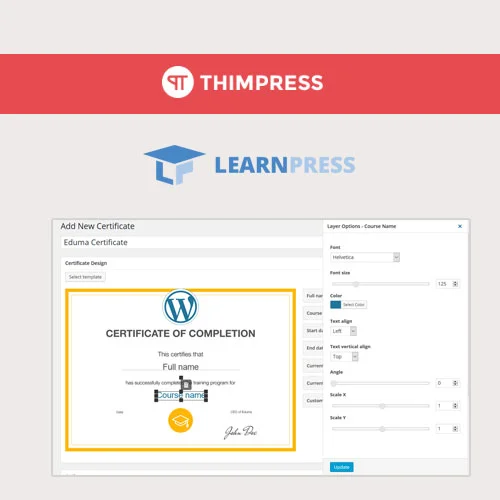 LearnPress – Certificates - LearnPress – Certificates