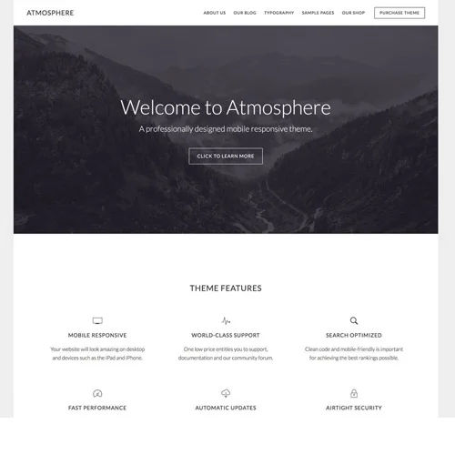 StudioPress Atmosphere Pro Genesis WordPress Theme - StudioPress Atmosphere Pro Genesis WordPress Theme