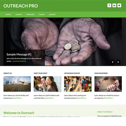 StudioPress Outreach Pro Genesis WordPress Theme - StudioPress Outreach Pro Genesis WordPress Theme