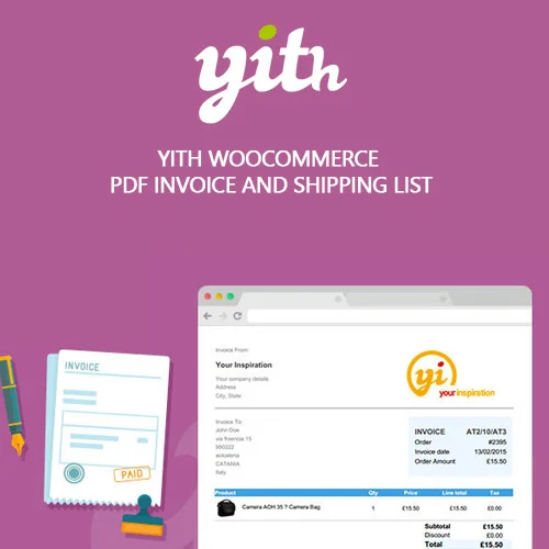 YITH WooCommerce PDF Invoice and Shipping List Premium - YITH WooCommerce Bulk Product Editing Premium