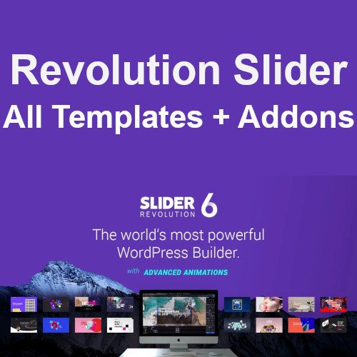 Slider Revolution Premium - Responsive WordPress Plugin + Addons + Templates